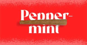 Peppermint Doinks Cannabis Blunt