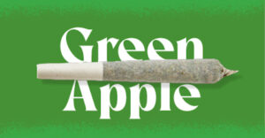 Green Apple Flavor Infused Weed Joint