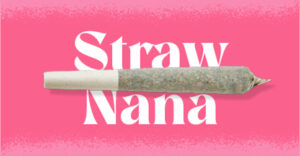 Straw Nana Flavor Infused Weed Joint