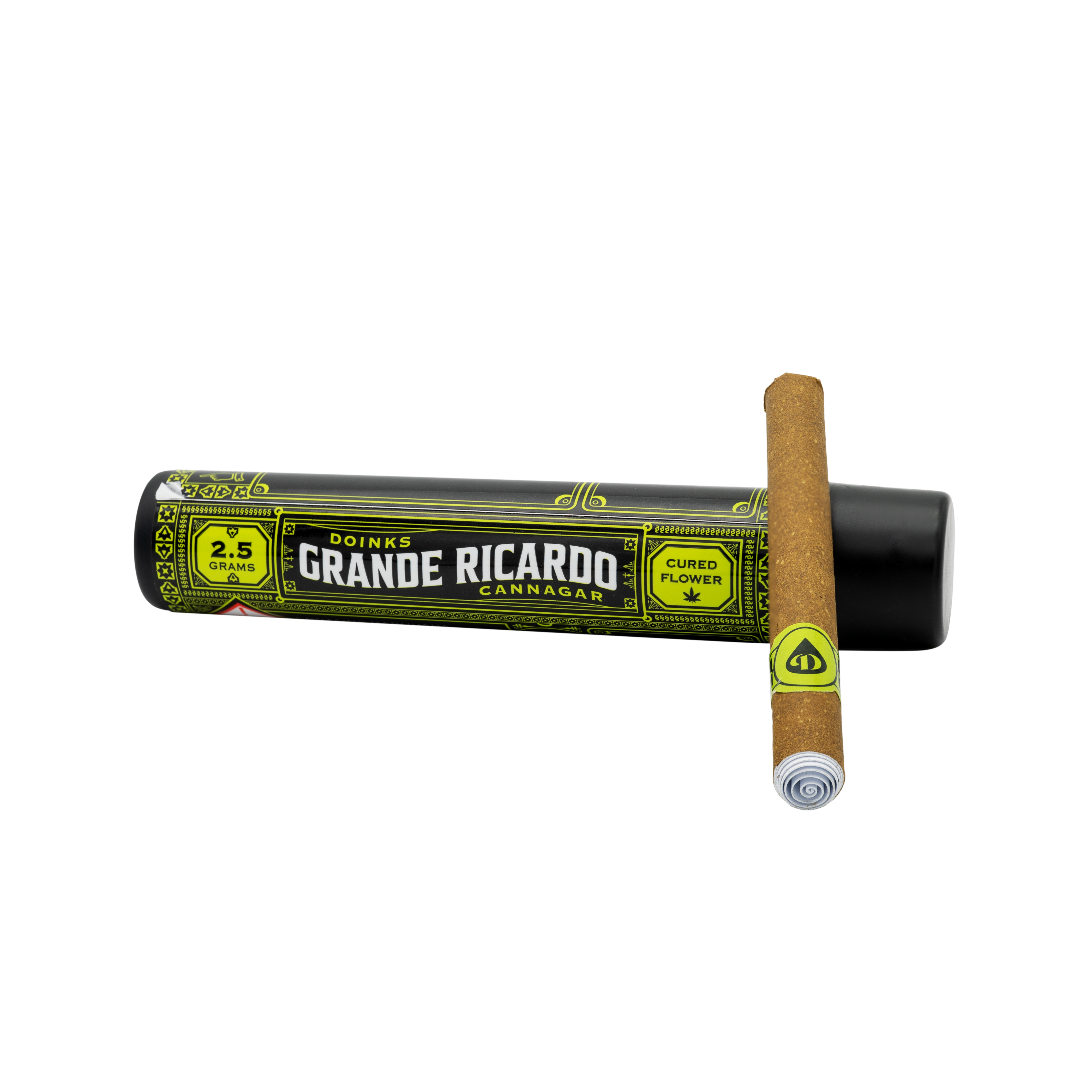 Live Resin Cannagar next to blunt tube